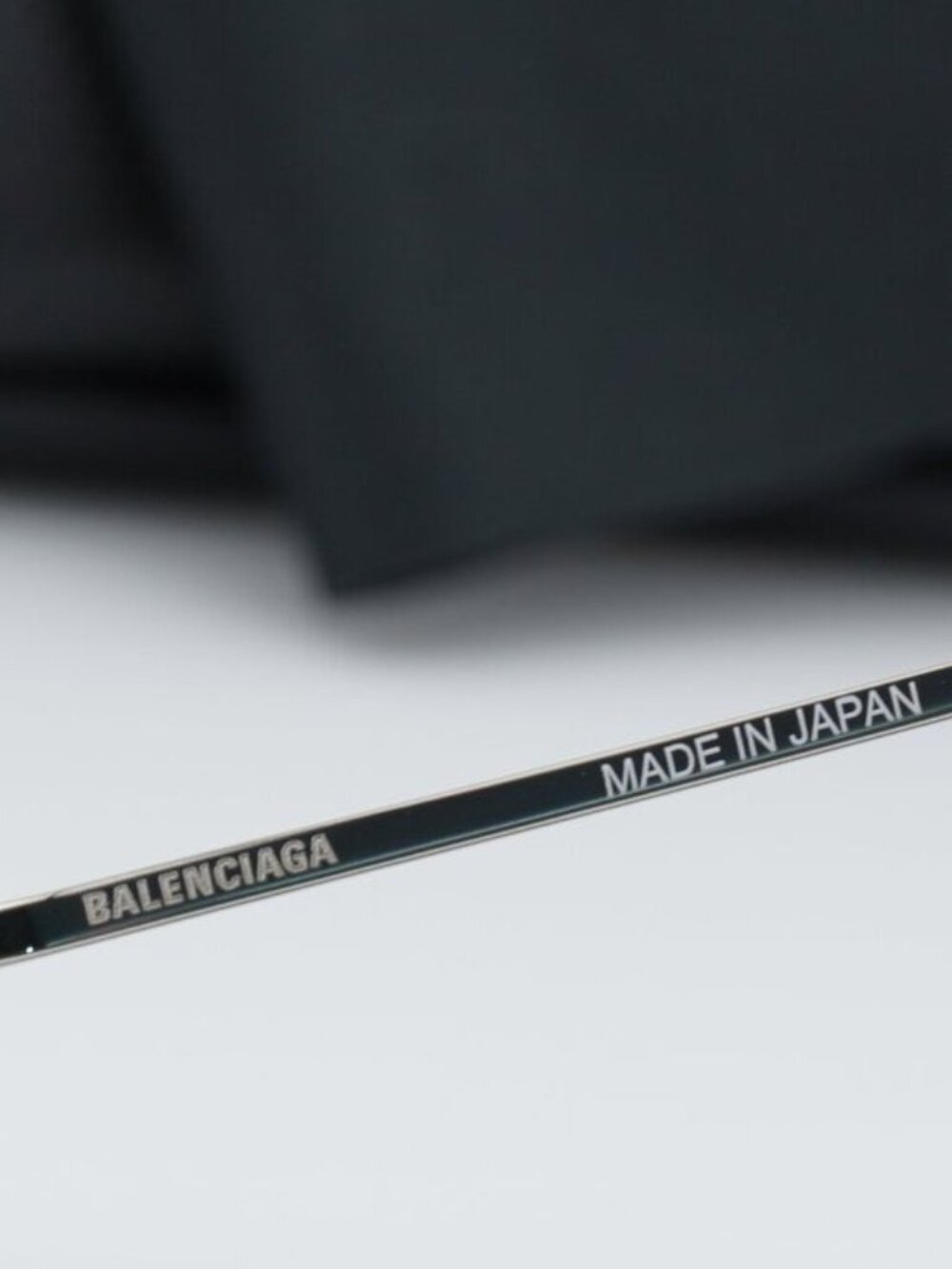 Balenciaga BB0336S 006 Unisex Oval Sunglasses - Silver / Mirror - Picture 10 of 11
